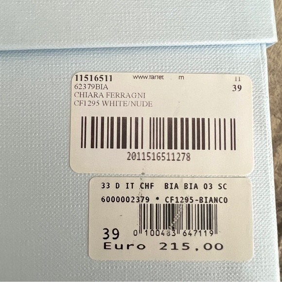 Chiara Ferragni Eye Fly Classic Lace Up Sneaker in White - Picture 10 of 13